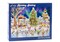 Holiday Skating Christmas Jigsaw Puzzle 550 Piece by Vermont Christmas Company - Fully Interlocking & Randomly Shaped Pieces - 24" x 18" - Family Christmas Puzzles
